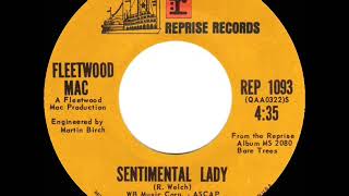 1st RECORDING OF: Sentimental Lady - Fleetwood Mac (1972)