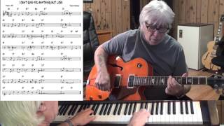 I Can't Give You Anything But Love -  Jazz guitar & piano cover ( Jimmy McHugh )