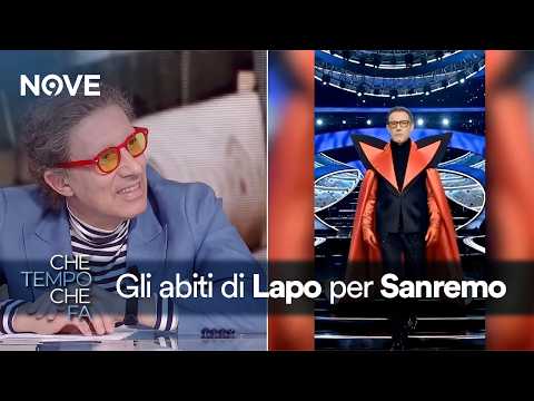 Lapo "A Sanremo mi vestirò da Pulcinella ricordando Paolantoni" | Che tempo che fa