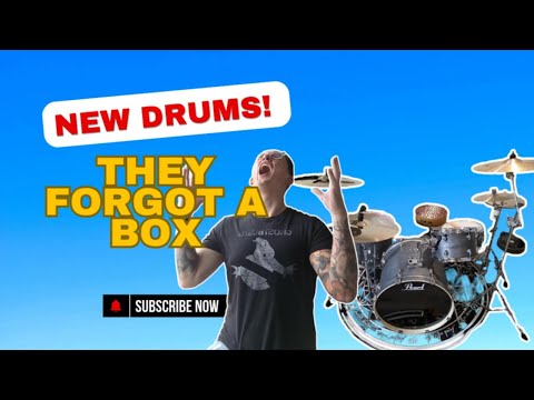 Unboxing New Drums - Pearl Export EXA Limited