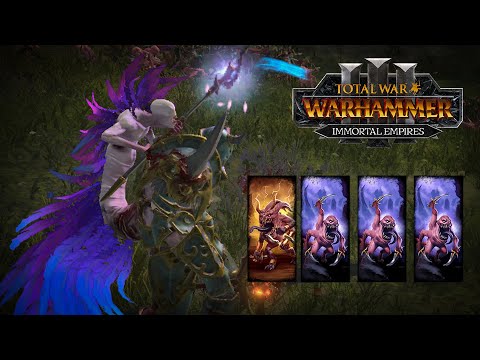 The Twisted Curseling vs Defenders of the Forest | Tzeentch vs Wood Elves | Land Battle