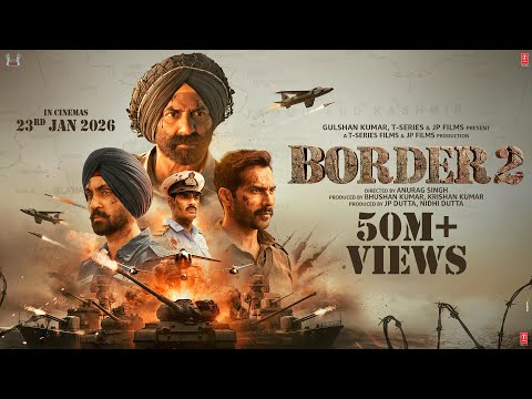BORDER 2 (Trailer) | Sunny Deol, Varun, Diljit, Ahan | Anurag S | JP Dutta, Bhushan K | 23-Jan-2026