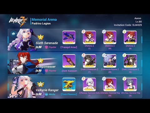[Honkai Impact 3] Memorial Arena W47 Extras - Padrino (30240)