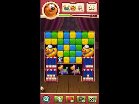 Toon Blast Level 3659 - NO BOOSTERS 🐻🐺🐱 | SKILLGAMING ✔️