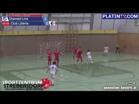 18.12.16 Diamant Linz - Club Liberta - 1:0  (1. Halbzeit / 04:50) am 18.12.2016 18:06