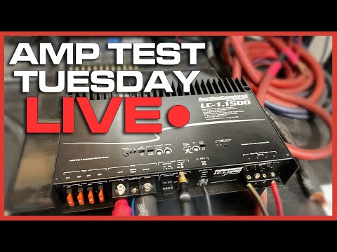Amp Test Tuesday - Audiocontrol LC-1.1500 (rated 1500watts) LIVE results!