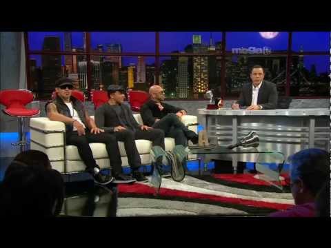 "Son de Tambora" Grupo de Elvis Crespo Entrevista en Esta Noche Tu Night (11-14-11)