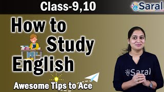 How to Study English for Class 9 & 10 | Score good marks in English | Best Study Plan – eSaral