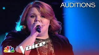 Makenzie Thomas (The Voice Full Blind Audition) - Big White Room by Jessie J