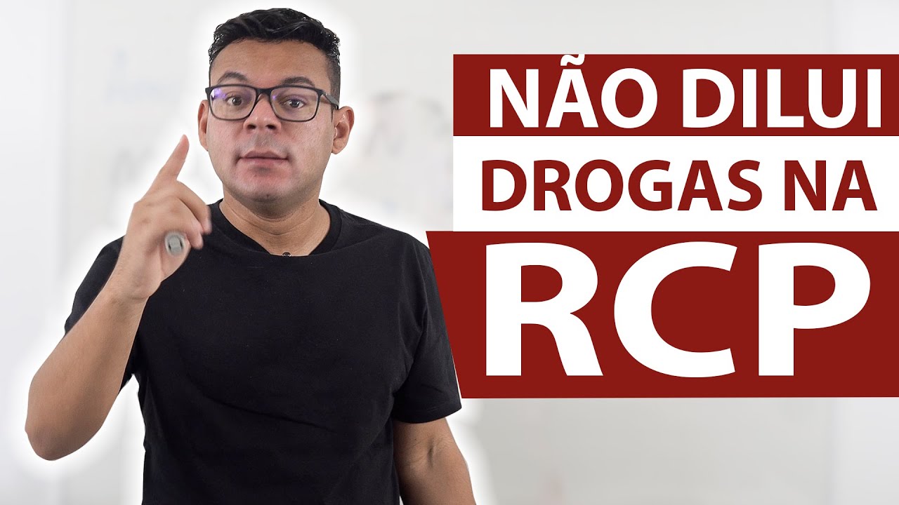 NÃO DILUI ADRENALINA E AMIODARONA DURANTE A RCP
