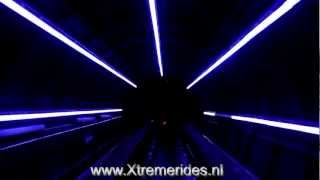 Flash Back onride Walibi Belgium, Wavre Belgium