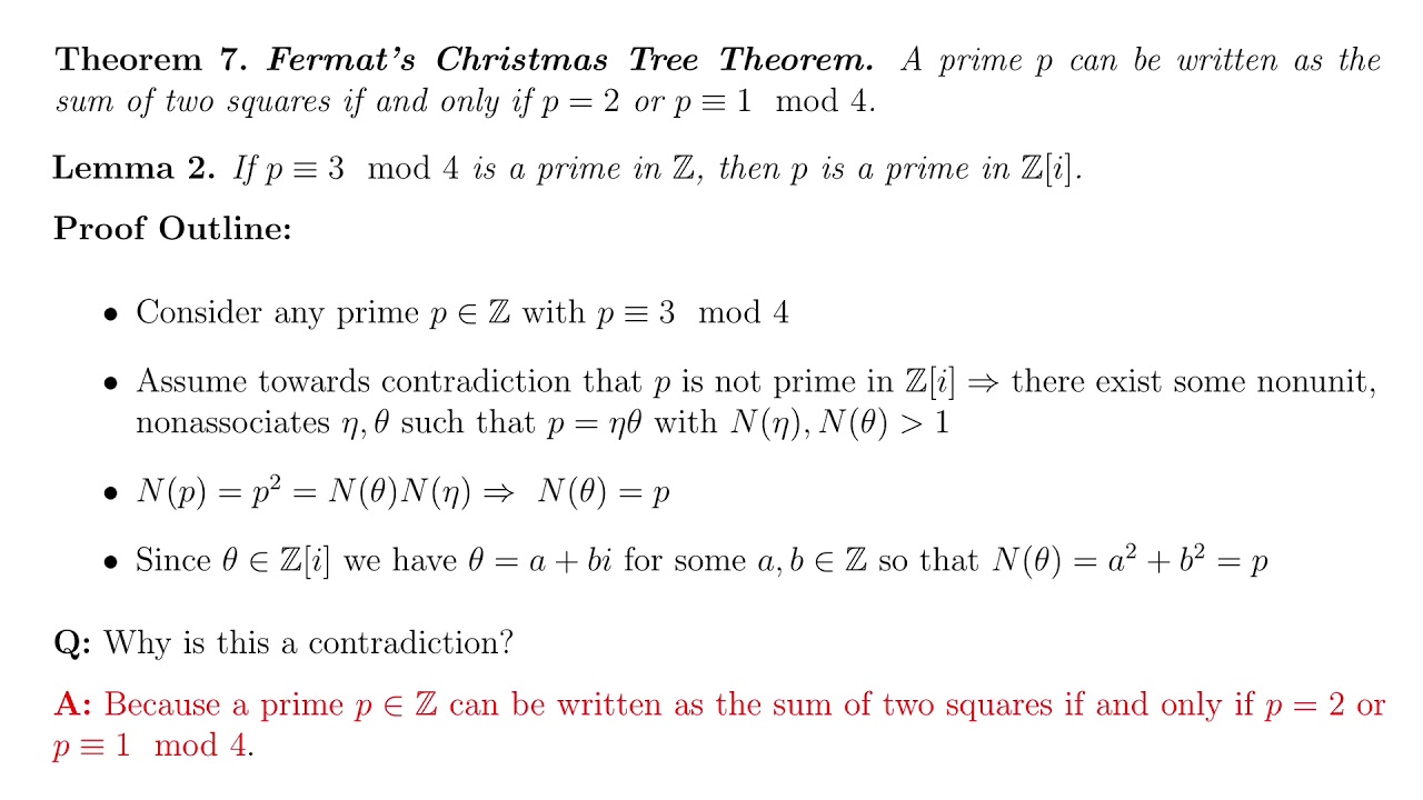 An Introduction to the Gaussian Integers