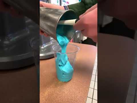 Blue moon ice cream #shorts #icecream