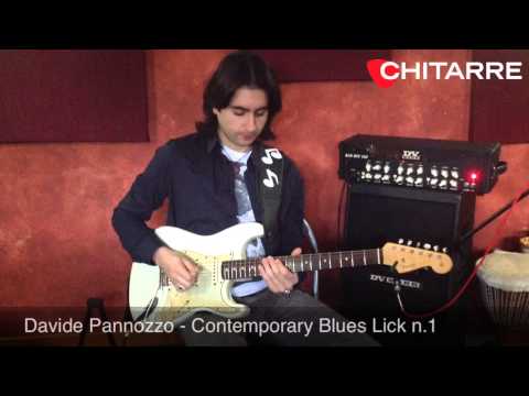 One Lick A Week: Contemporary Blues Lick 1 (Davide Pannozzo)