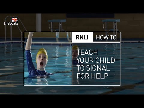 RNLI Life Skills: teach your child to signal for help