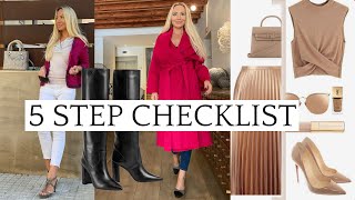 HOW TO LOOK CHIC, EFFORTLESS & STYLISH 👠 5 STEP CHECKLIST HOW TO LOOK YOUR BEST