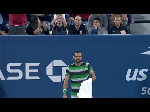 Top 5 Plays from Marin Cilic at the 2018 US Open