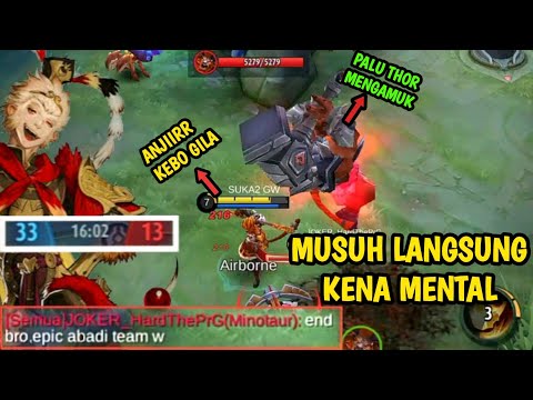 WAH INI GILA SIH, MUSUH SAMPE DI BANTAI HABIS - HABISAN, SUN FIGHTER TERKUAT - Sun Mobile Legends