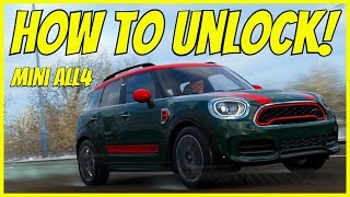 Forza Horizon 4 - How To Unlock The 2018 Mini Countryman!