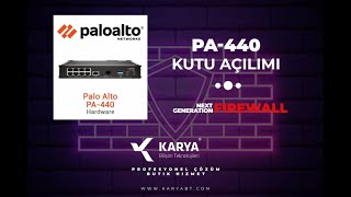 Palo Alto PA- 440 Firewall kutu açılımı
