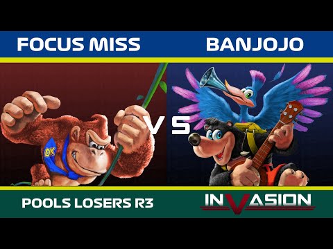 Invasion 2022: Pools Losers R3 Focus Miss (Donkey Kong) Vs Banjojo (Banjo)