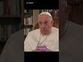 Pope: Being gay 