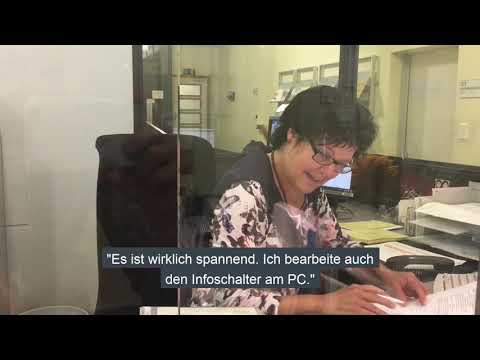 Portrait Maggie Holenstein, Telefonistin
