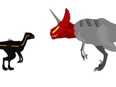 Dinosaur Battle - Ultimasaurus vs Indoraptor