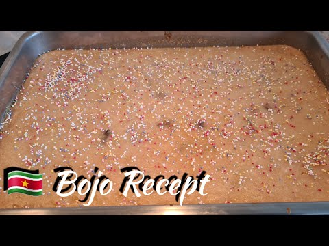 Surinaamse Bojo recept|Surinamese Coconut Cassave cake|