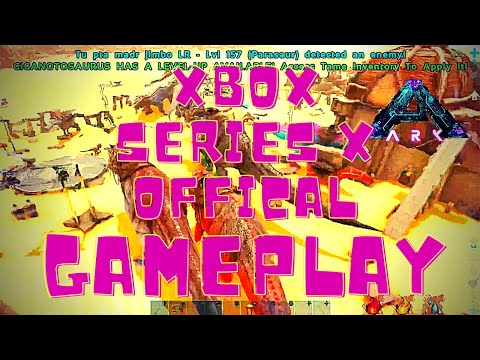 XBOX SERIES X GAMEPLAY ARK SURVIVAL EVOLVED OFFICIAL XBOX PVP