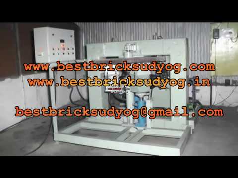 Rotary Fly Ash Bricks Making Machine,MOB-9861106411 Video