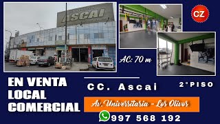 Local Comercial en Venta. CC Ascai Los Olivos.