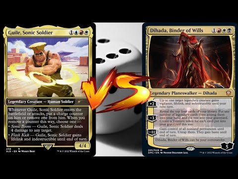 Guile VS Dihada - MTG EDH Duel Commander Cartes Magic