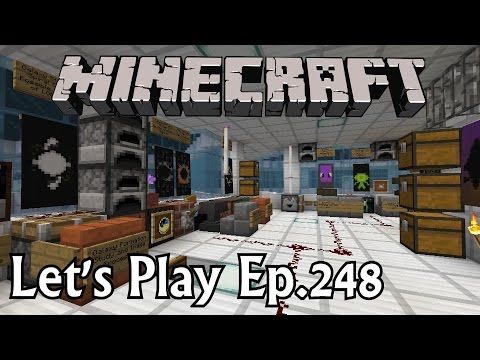 Minecraft Let's Play Ep. 248- Space Station (Part 2)
