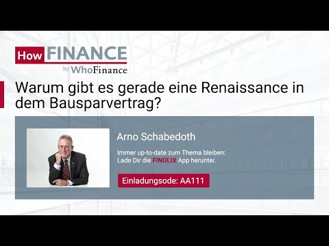 Baufinanzierung: Die Renaissance des Bausparvertrags ?