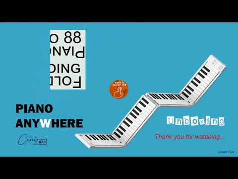 "Unboxing" the Folding Piano 88 from Carry-on (v2: 2024-08-26)