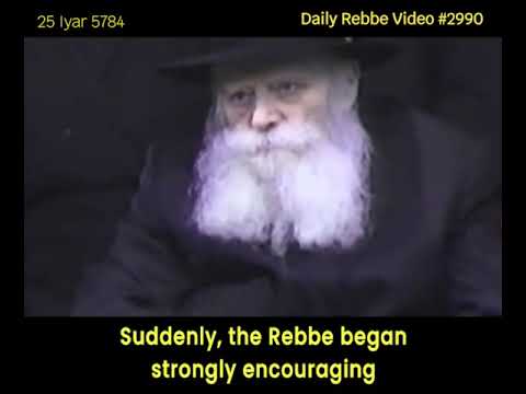 Lubavitcher Rebbe: "Let's Speed Up this Redemption!" RebbeDaily #2990