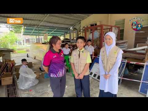 Kitar semula dan guna semula - SJKC Chi Wen, Wilayah Persekutuan Labuan