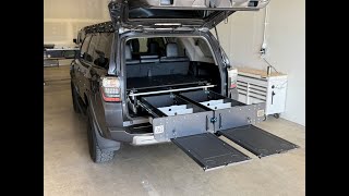 The Ultimate Drawer and Sleeping Platform system for the 5th Gen 4Runner