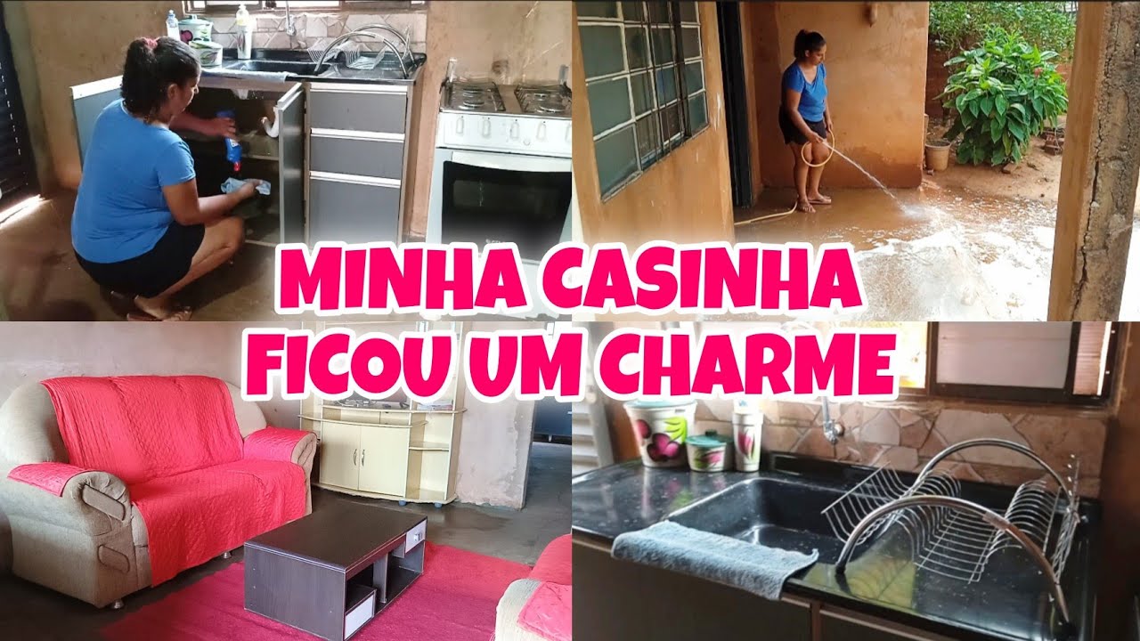 MINHA CASINHA TÁ FICANDO LINDA😍 FAXINA COMPLETA - ÚLTIMOS DETALHES - TUDO LIMPO E ORGANIZADO