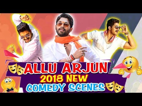 Allu Arjun 2018 New Best Comedy Scenes | South Indian Hindi Dubbed Best Comedy Scenes
