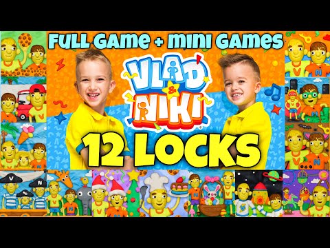 Vlad and Niki 12 locks FULL GAME