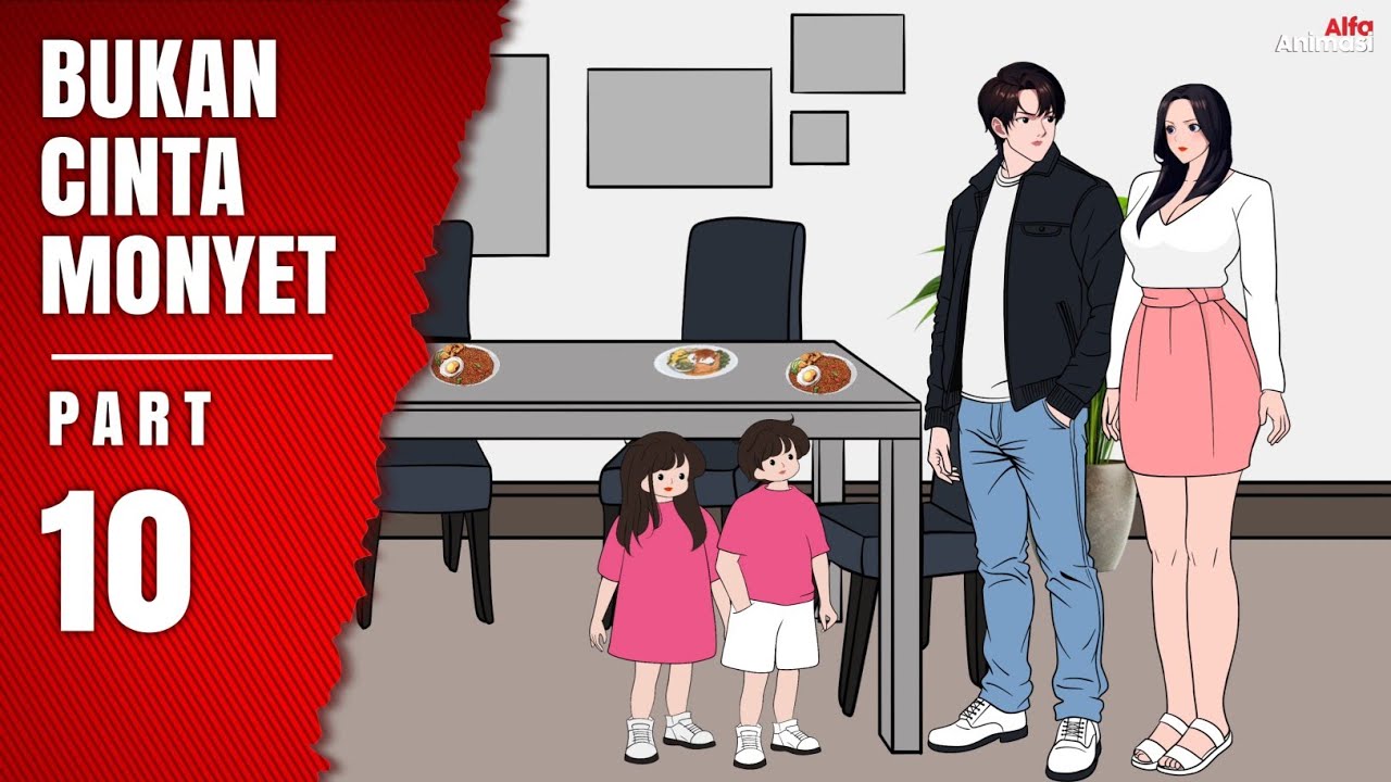 BUKAN CINTA MONYET PART 10 - Drama Animasi Sekolah
