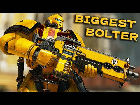 HEAVY BOLT RIFLE GAMEPLAY - Imperial Fist vs Tyranid Swarm - Warhammer 40k: Space Marine 2 (4K, Mod)