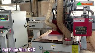 Máy cnc trung tâm thay dao tự động Woodmaster được sử dụng trong các nhà máy CB gỗ xuất khẩu