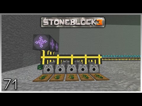 FTB Stoneblock 3 Let's Play EP71 - Straw Farming