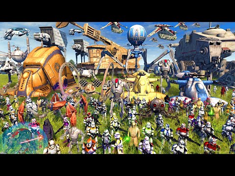 This NEW Star Wars Battle Simulator has EVERYTHING! (Ultimate Star Wars Mod Showcase)