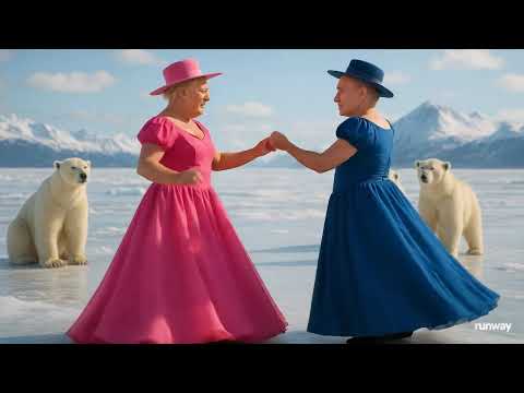 Putin & Trump’s Polar Bear Dance-Off in Alaska! 🐻❄