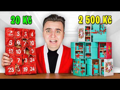 Koupil jsem Nejlevnější vs. Nejdražší Adventní Kalendář!