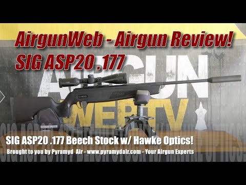 SIG ASP20 Airgun Review - A High End Breakbarrel that’s worth every penny - 50 Yard Groups!
